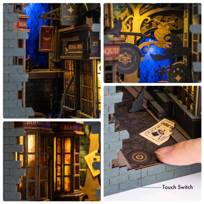 Magic House Diorama Book Nook DIY Kit | Hobbynella