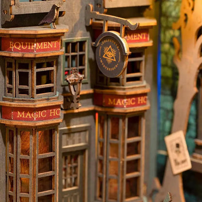Magic House Diorama Book Nook DIY Kit | Hobbynella