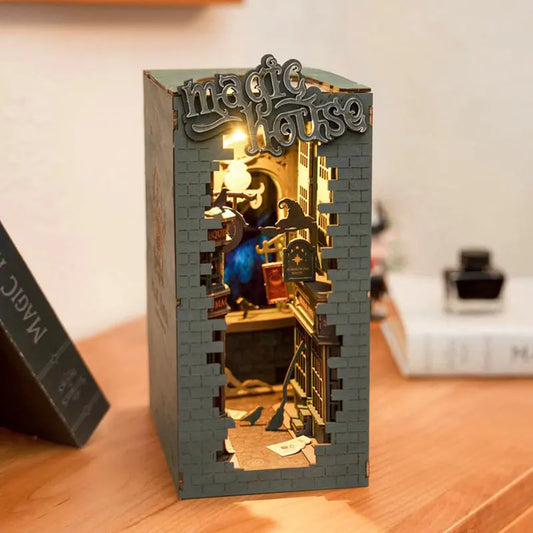 Magic House Diorama Book Nook DIY Kit | Hobbynella