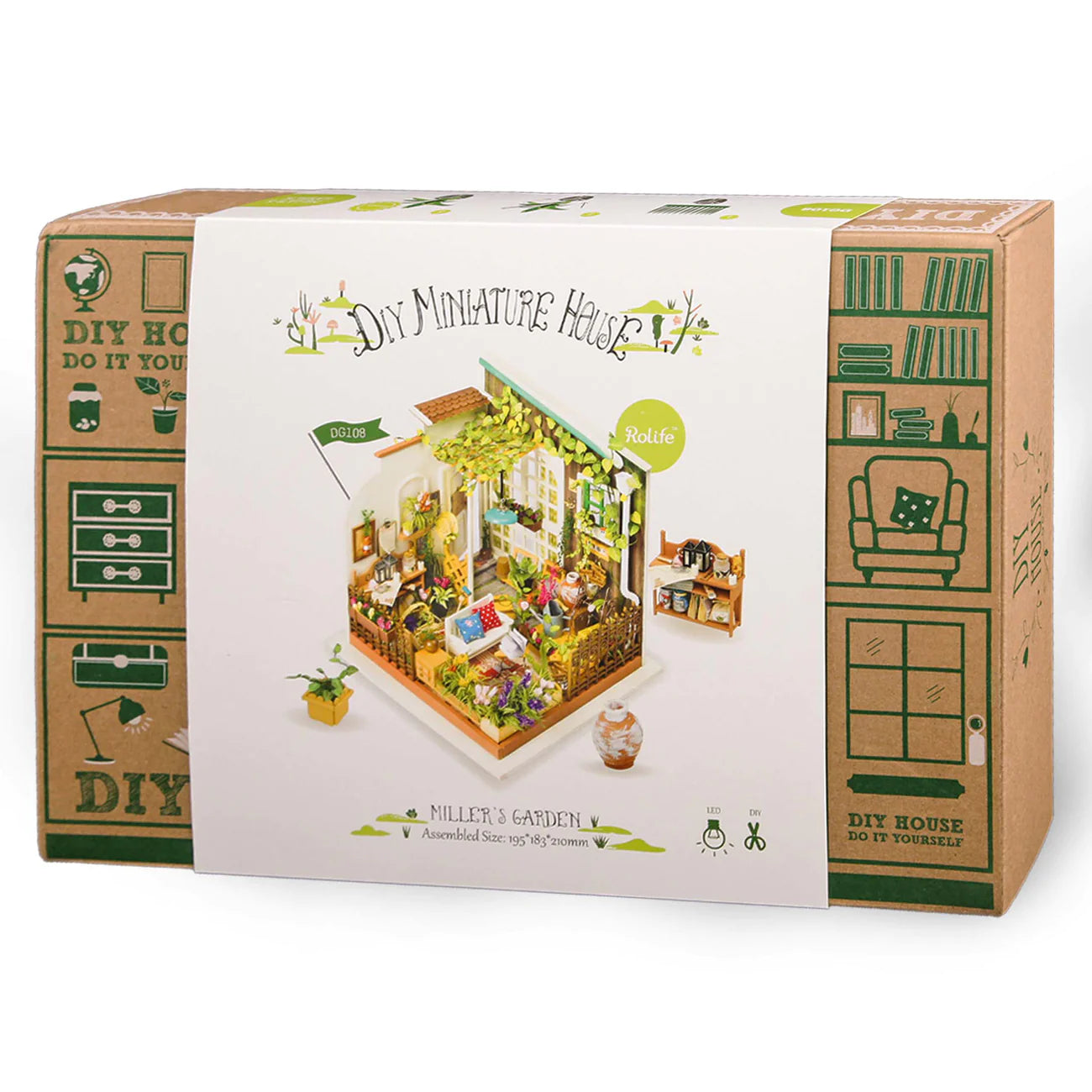Miller's Garden Miniature House DIY Kit