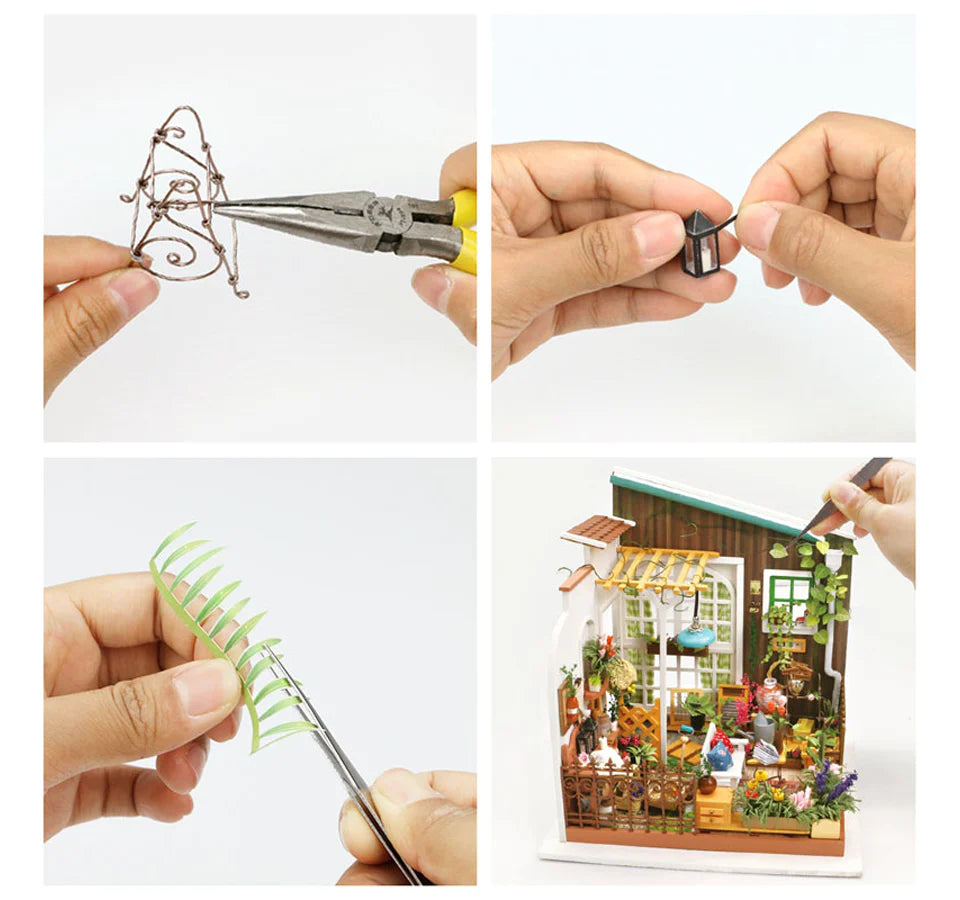 Miller's Garden Miniature House DIY Kit