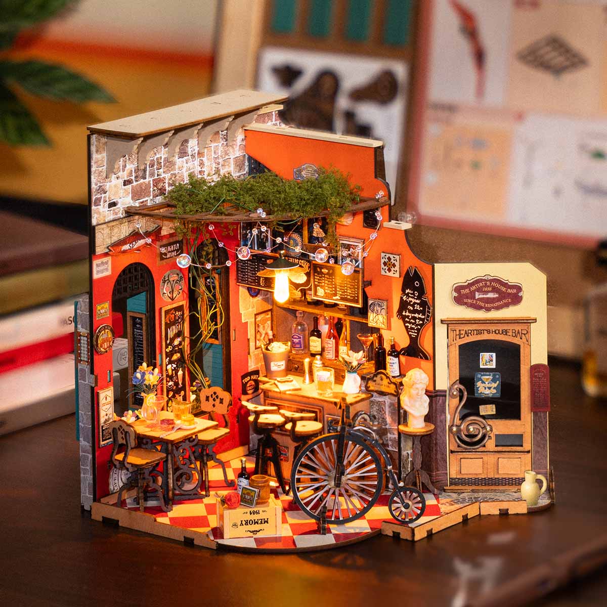 Cheers Bar & Dining Miniature DIY Kit