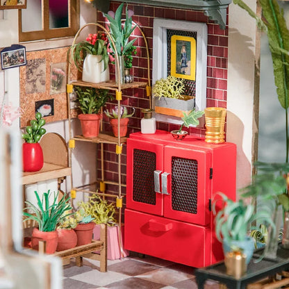 Emily's Flower Shop Miniature DIY Kit | Hobbynella