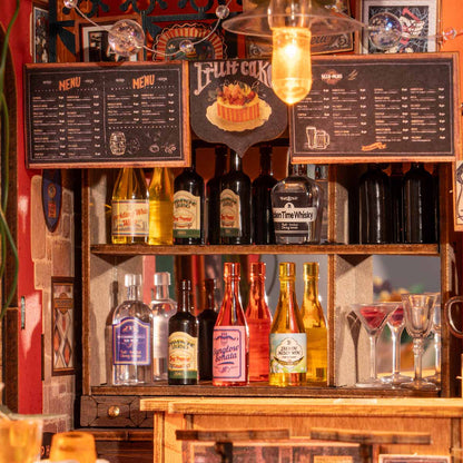 Cheers Bar & Dining Miniature DIY Kit