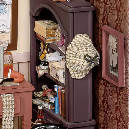 Mose's Detective Agency Miniature DIY Kit | Hobbynella