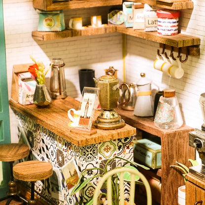 Simon's Coffee Miniature DIY Kit | Hobbynella