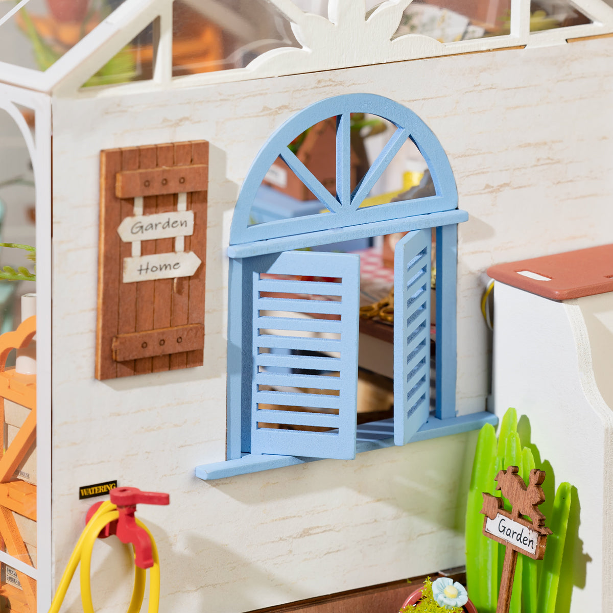 Dreamy Garden House DIY Miniature Kit | Hobbynella