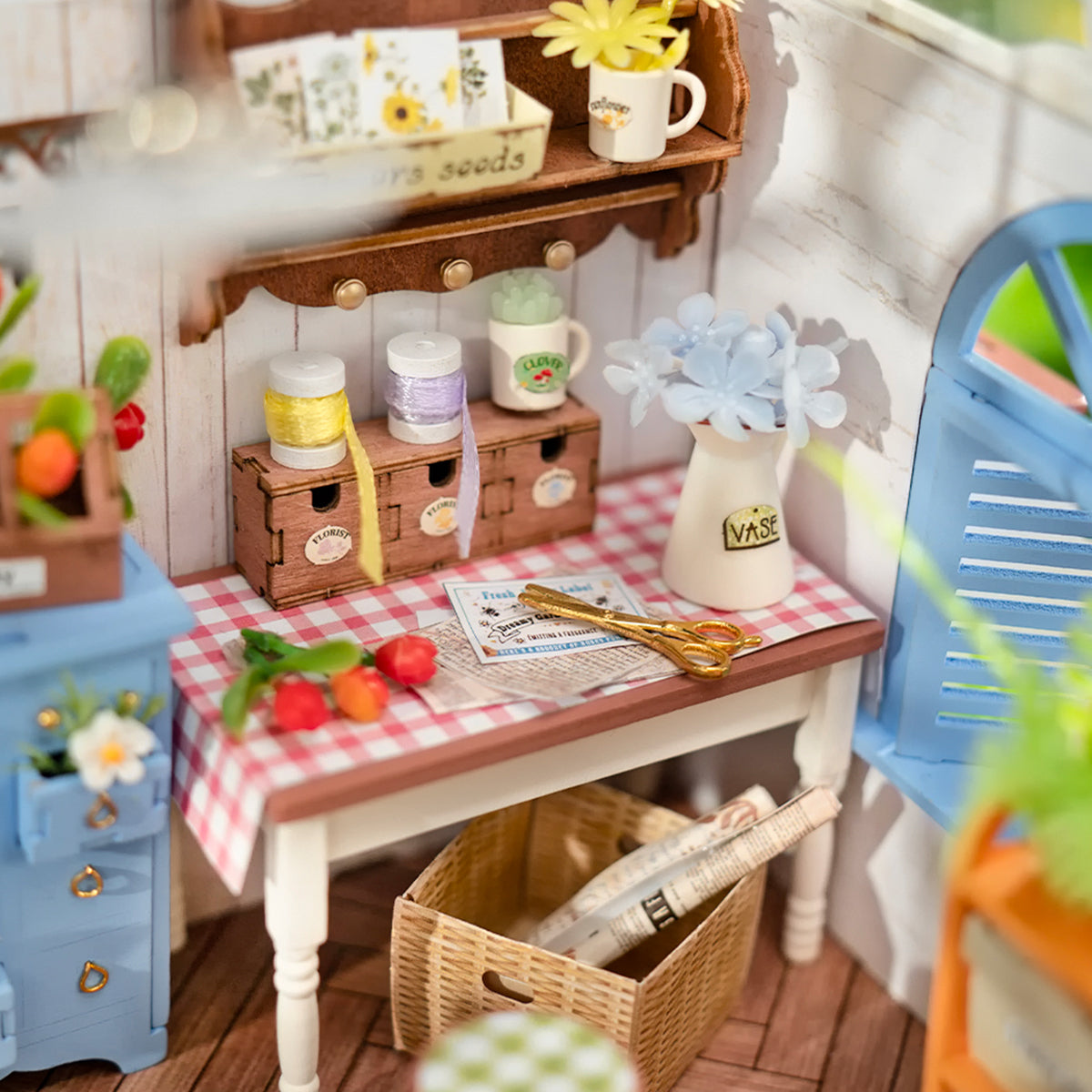 Dreamy Garden House DIY Miniature Kit | Hobbynella