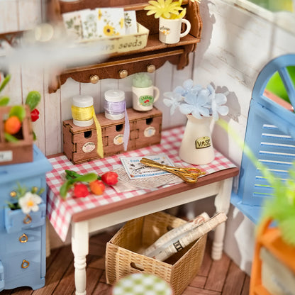 Dreamy Garden House DIY Miniature Kit | Hobbynella
