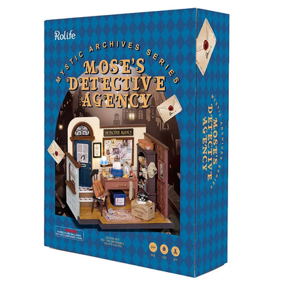 Mose's Detective Agency Miniature DIY Kit | Hobbynella