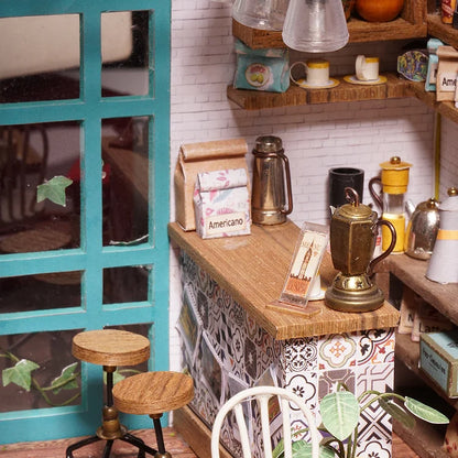 Simon's Coffee Miniature DIY Kit | Hobbynella