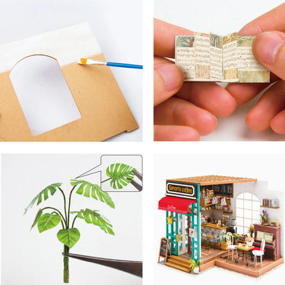 Simon's Coffee Miniature DIY Kit | Hobbynella