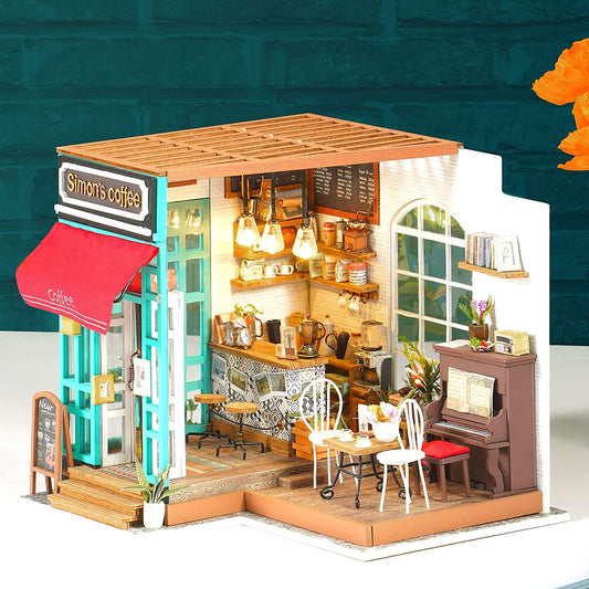 Simon's Coffee Miniature DIY Kit | Hobbynella