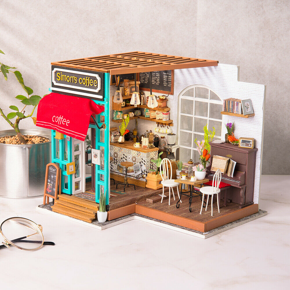 Simon's Coffee Miniature DIY Kit | Hobbynella