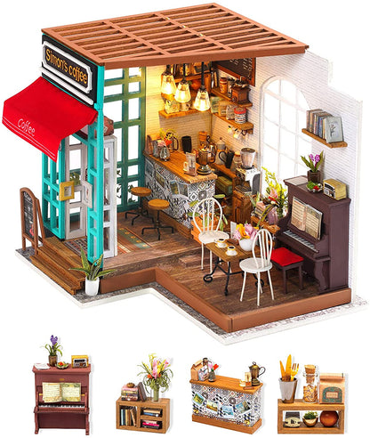 Simon's Coffee Miniature DIY Kit | Hobbynella
