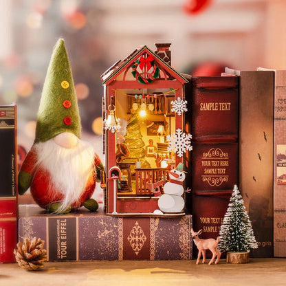 Christmas Diorama Book Nook DIY Kit | Hobbynella
