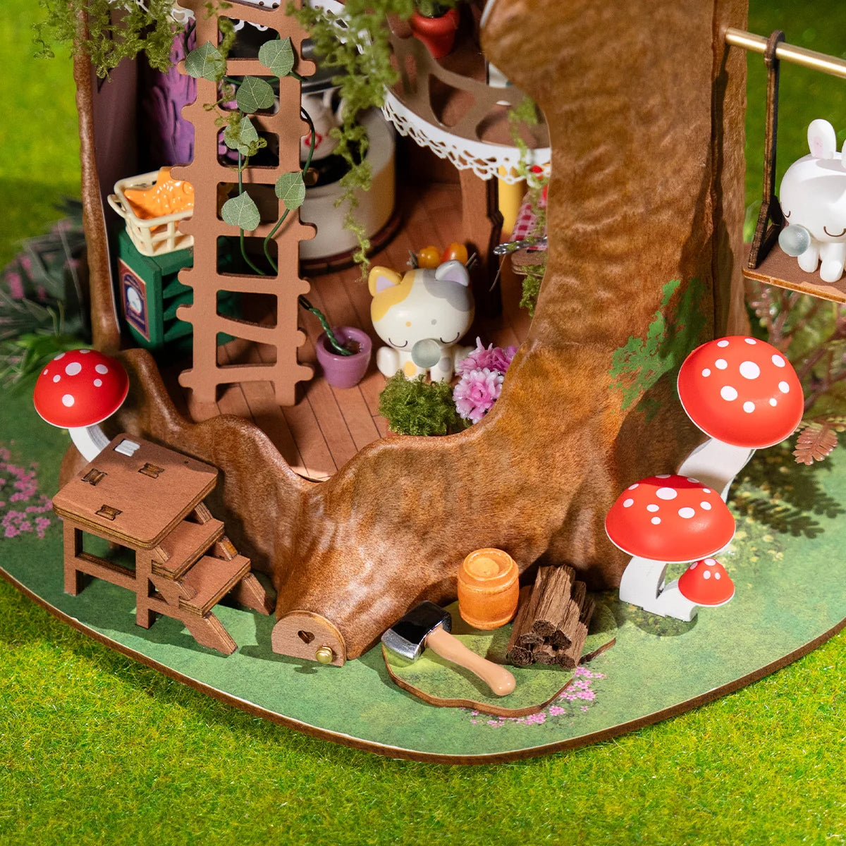 Fairytale Tree House Miniature DIY Kit
